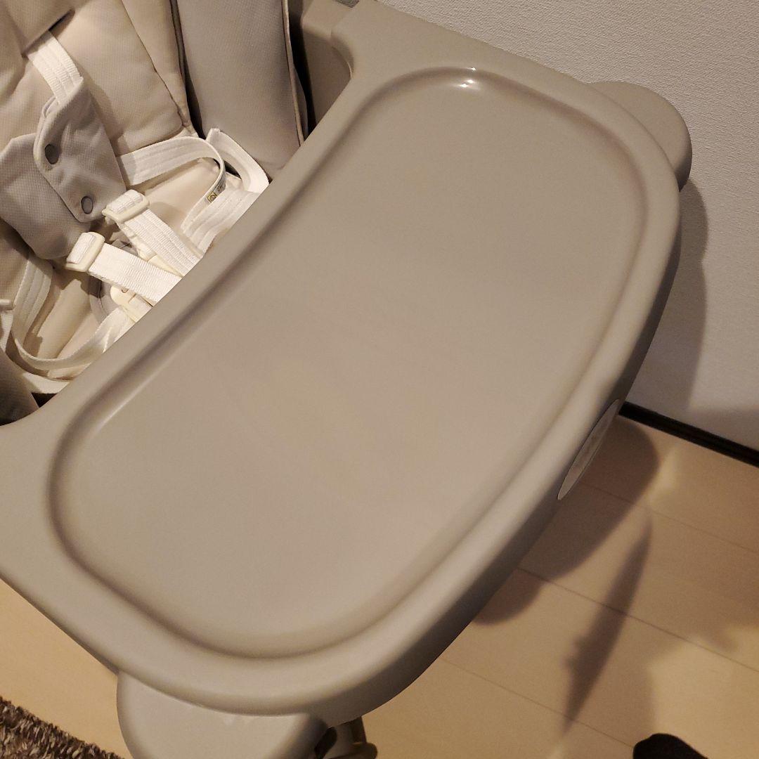 美品 Aprica ユラリズム スマートプレミアム ウィズラブ ハイローチェア