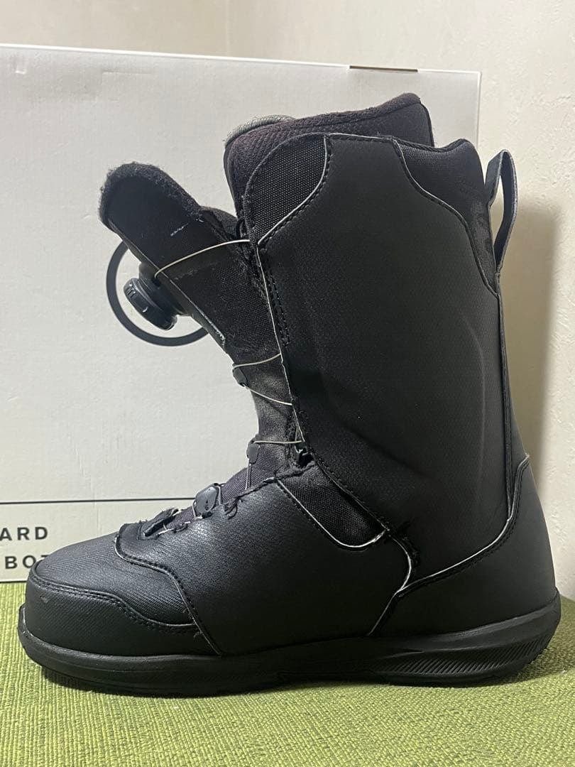 RIDE LASSO 26 スノーボードブーツ 黒 ワイヤー新品交換済 予備付き