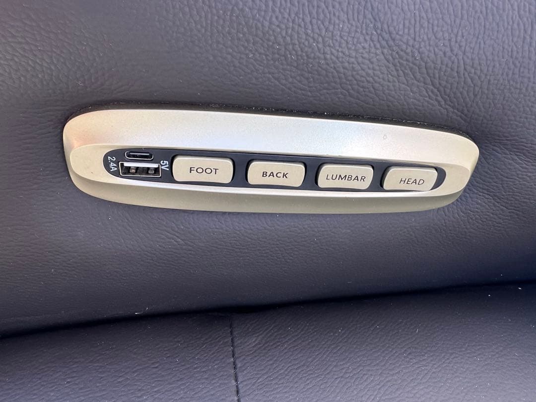 電動リクライニングパーソナルチェア 本革(一部合成皮革)タイプ 2024年