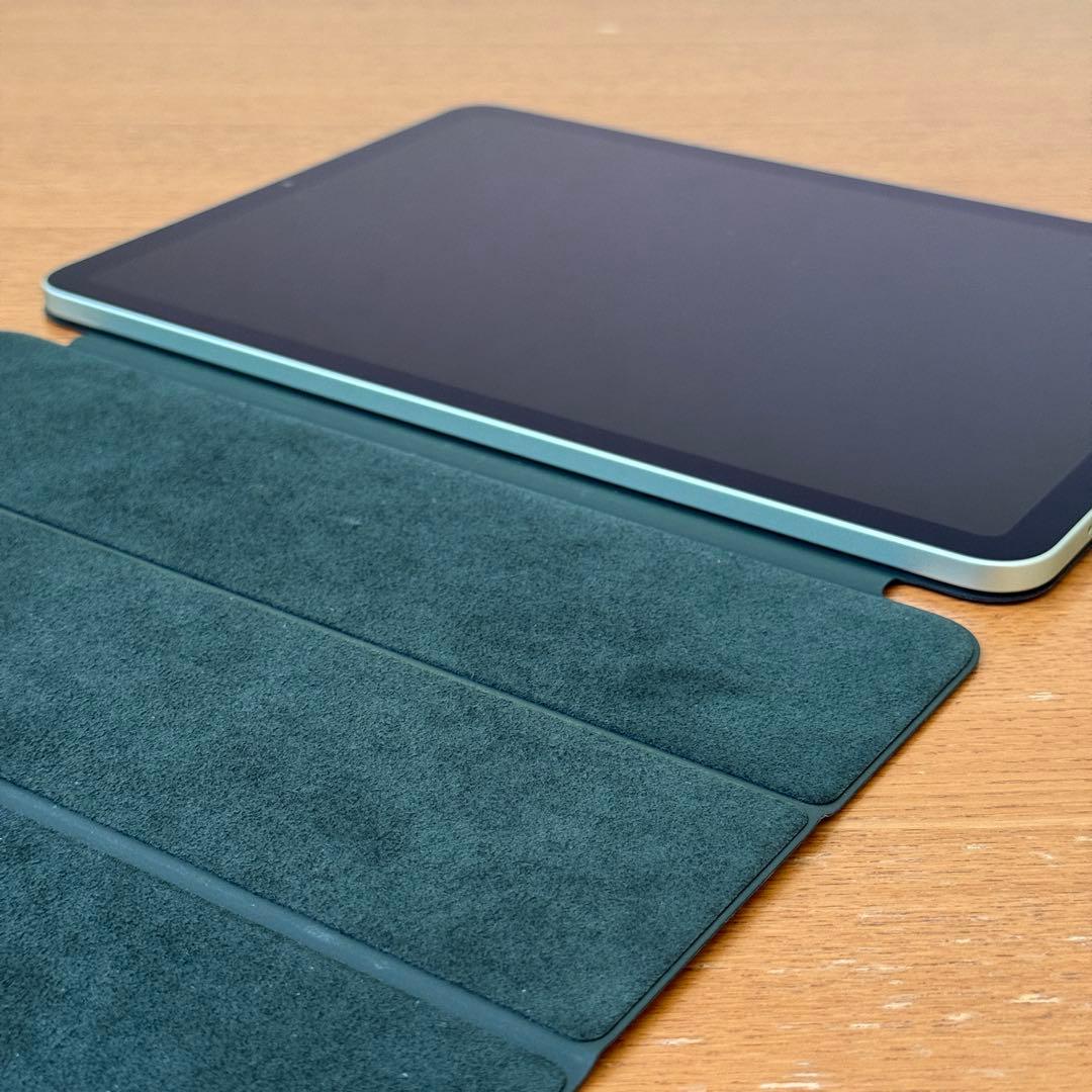 iPad Air 第4世代Wi-Fi グリーン 純正カバー アップルペンシル