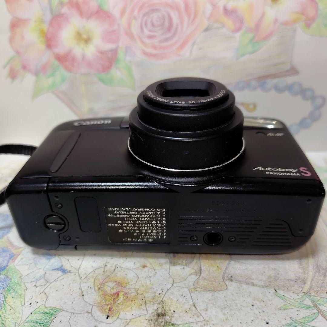 専用品☆☆極上美品❕完動品☆☆キヤノンオートボーイ S （スーパー）ブラック