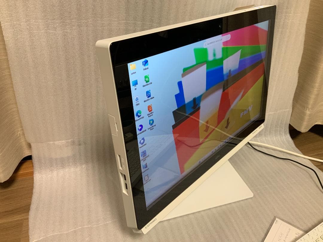 富士通FMVF77GDW/Win11/i7/8GB/2TB/BD/TV視聴可