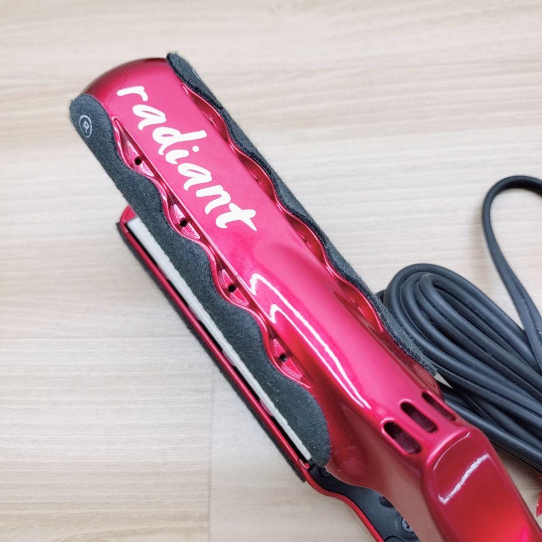 ほぼ未使用品⚡️付属品完備 ラディアント ストレート ヘアアイロン