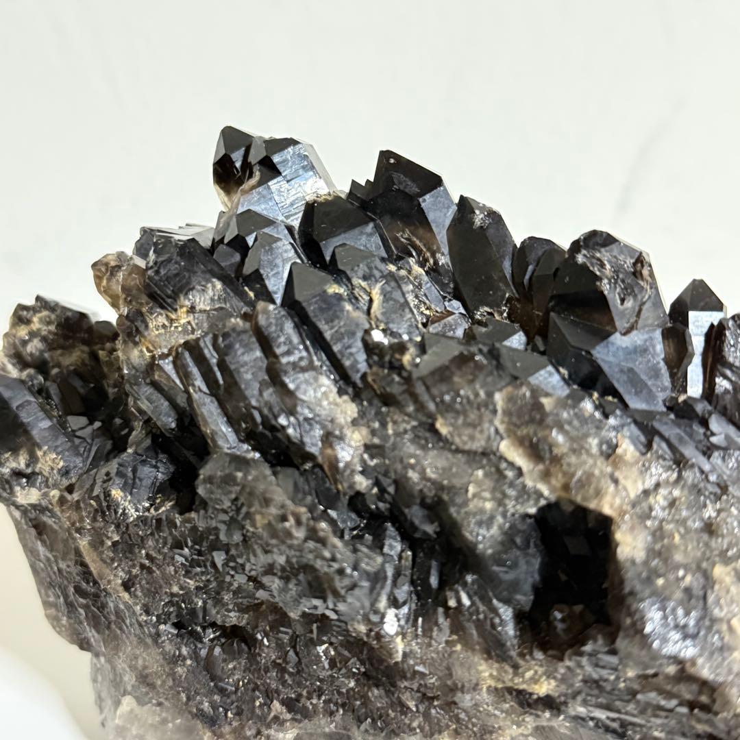 1.3 kg! モリオン クラスター　原石　天然石　パワーストーン　魔除け