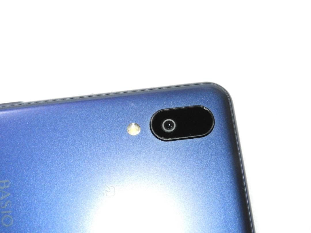 SHARP BASIO active2 au SHG12 ブルー SIMフリー