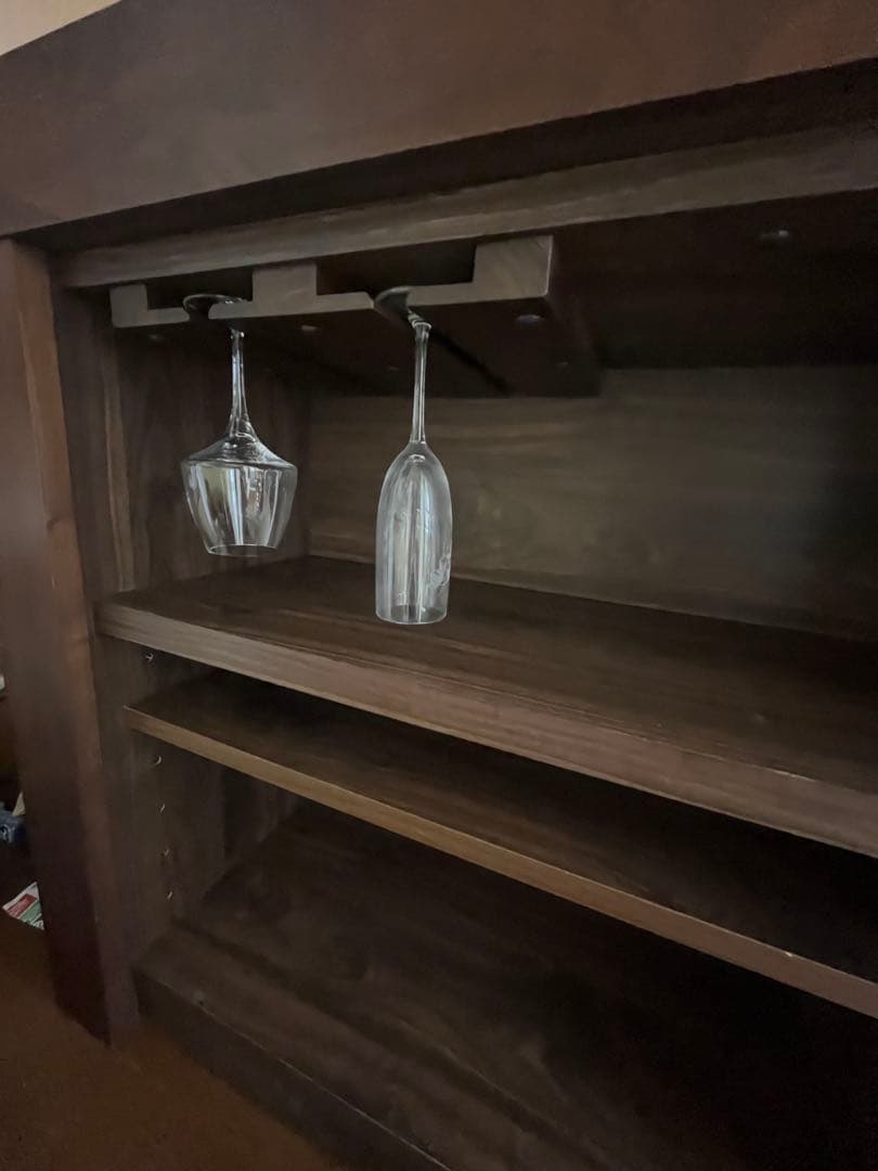 キッチン カウンター カップボード バーカウンター 木製