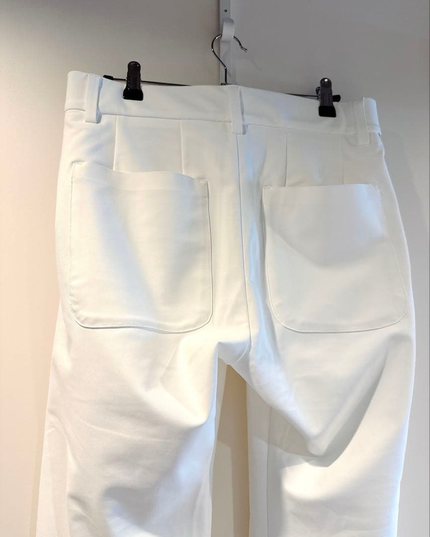 新品 ✨ MARK&LONA ジャージー マーク＆ロナ パンツ ボトムス 白