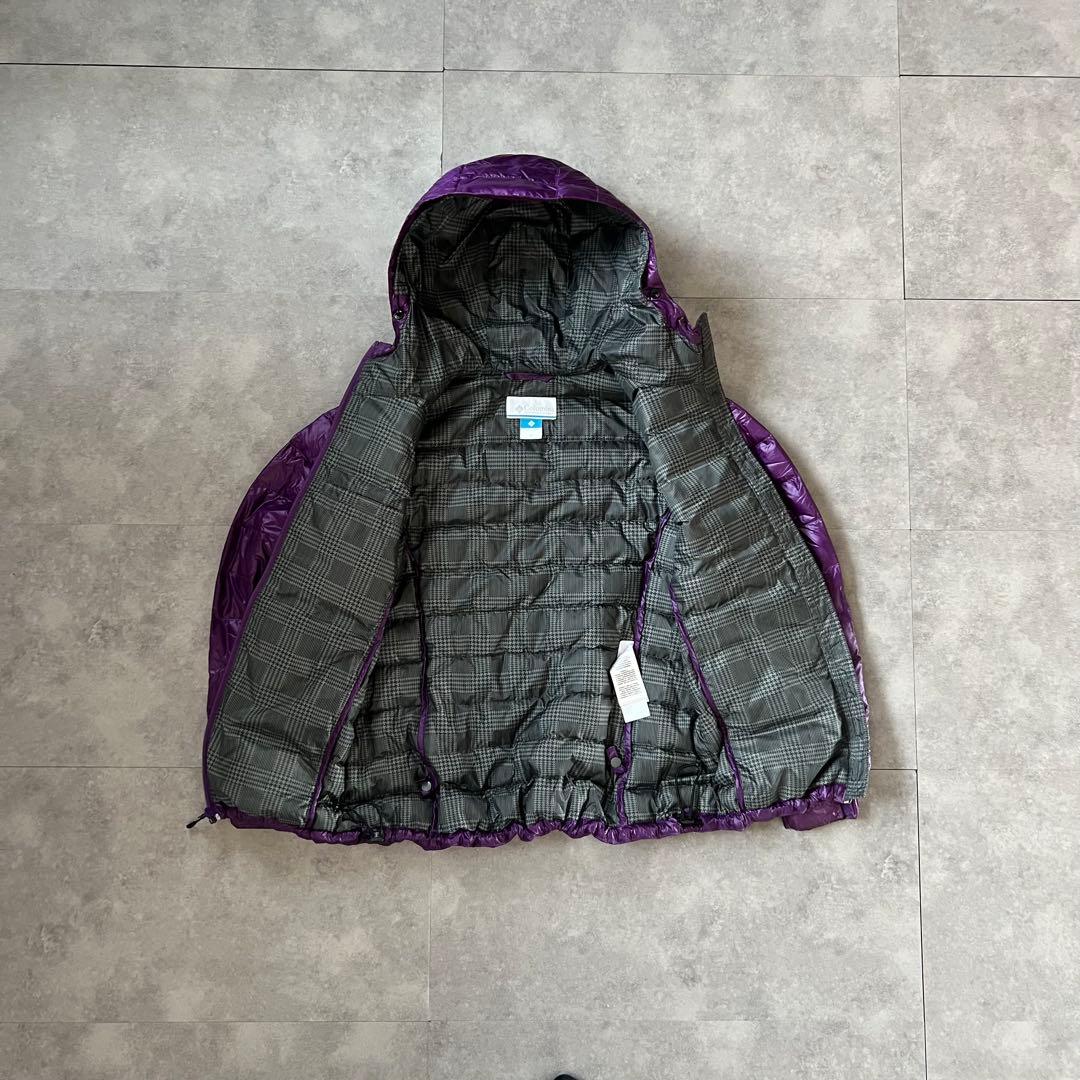【大人気❗️】極暖！columbia マウンテンパーカー　ダウン　パープル　 S