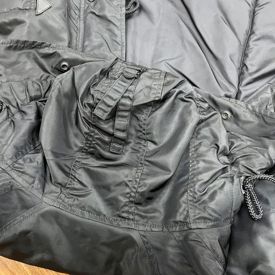 green (現HYKE)×ALPHA別注　フライトジャケットN-3B 黒　S