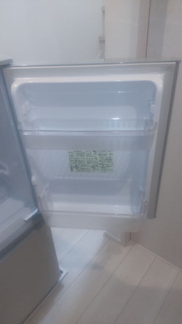 SHARP 格安 美品 2ドア冷蔵庫 SJ-D14C-S 一人暮らし 単身者向け