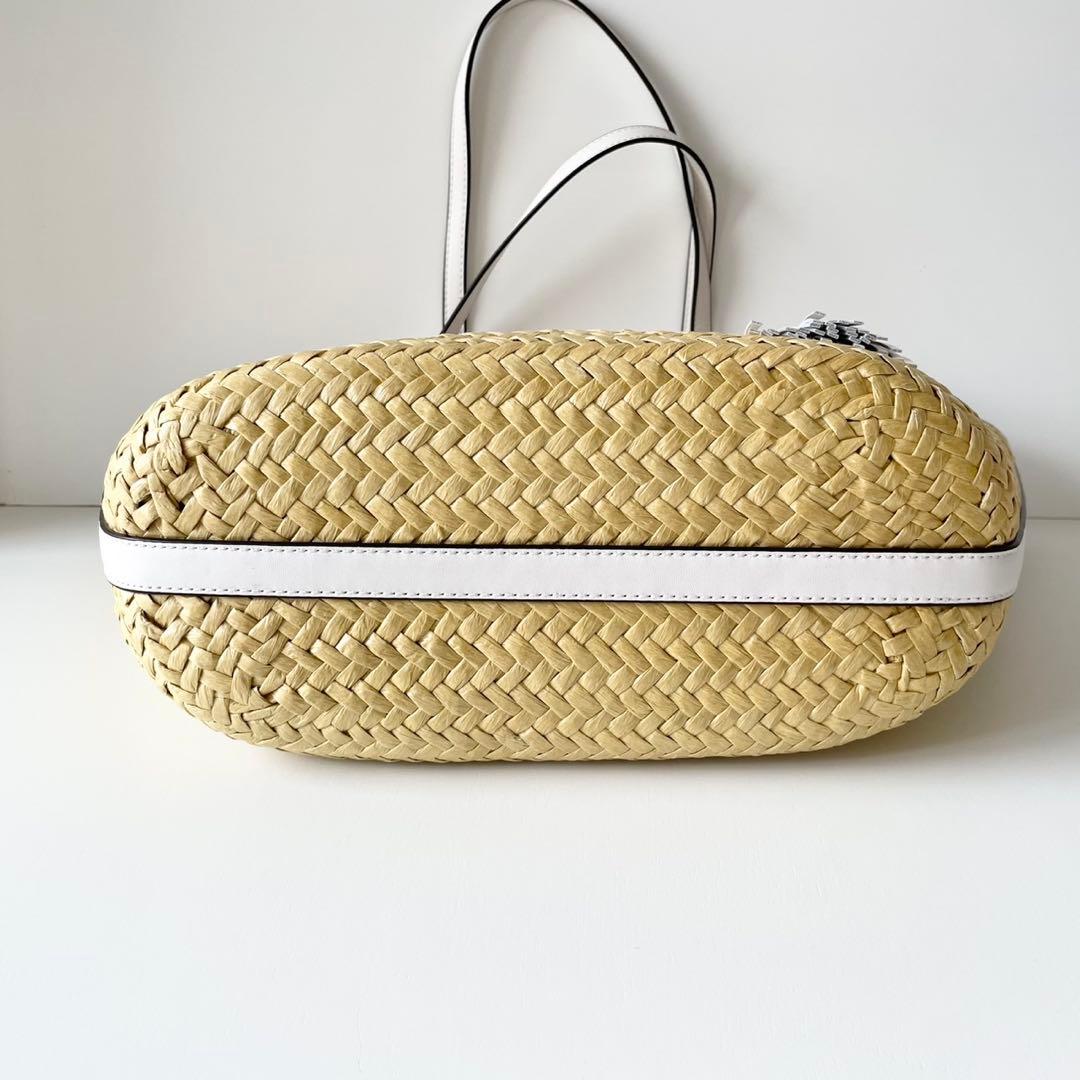 【新品】MICHAEL KORS かごバッグ トートバッグ フリンジ