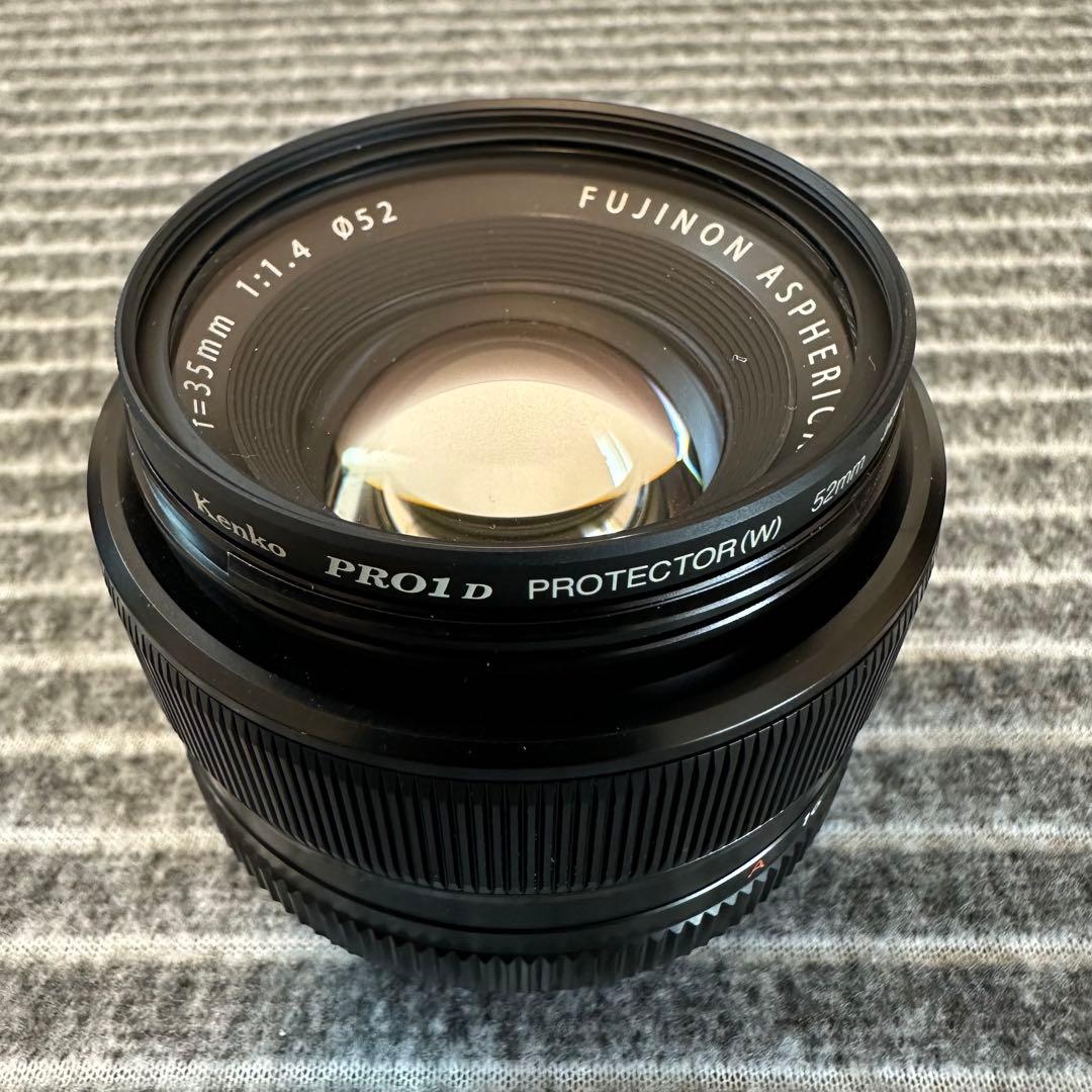極上品　FUJIFILM XF 35mm F1.4 R レンズ　単焦点