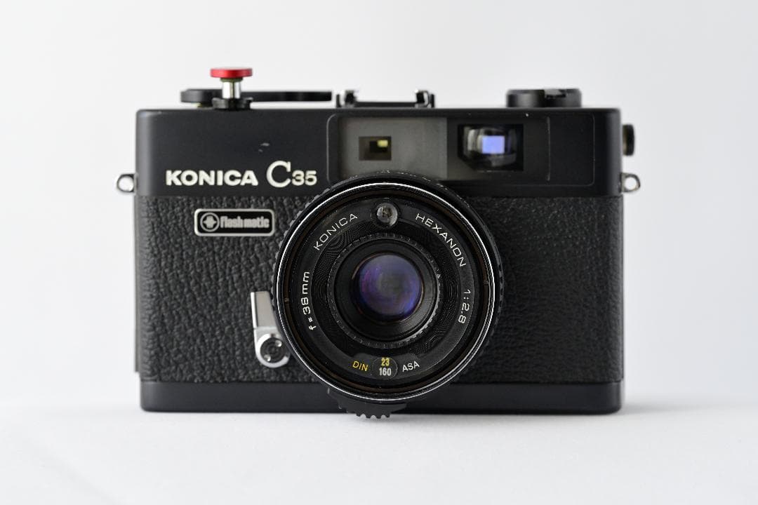 美品 KONICA C35 flashmatic 738957【整備・試写済】