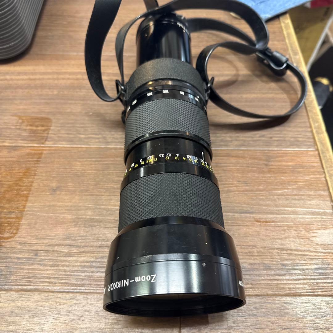 w*4様 Nikon F2 一眼レフフィルムカメラ 望遠レンズ付き