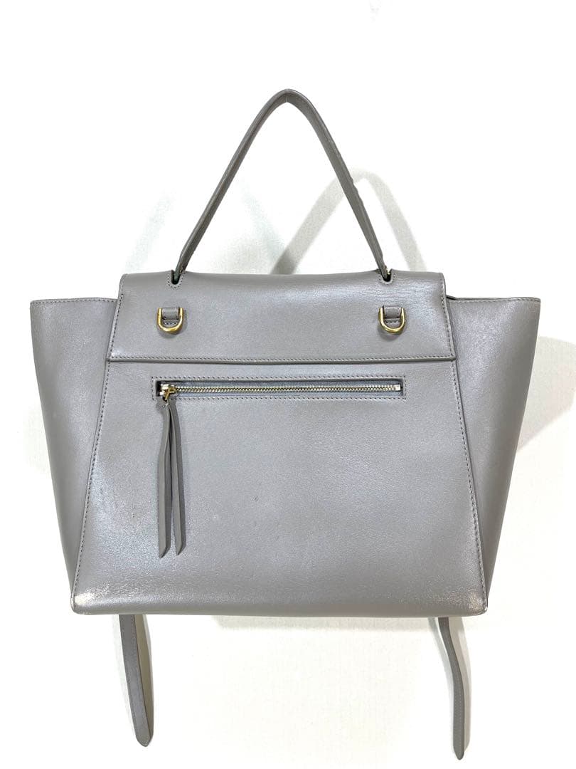 659 イタリー製 CELINE セリーヌ レザー ベルトバッグ ベルト付