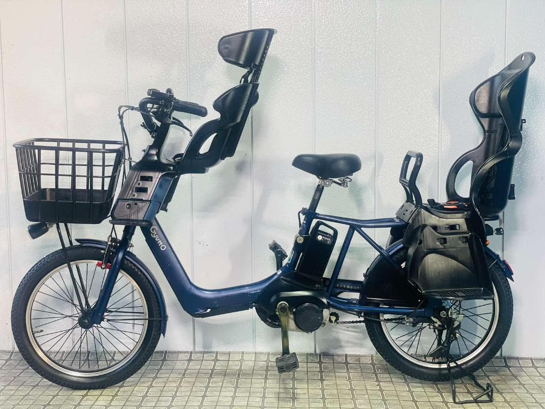お値下げ可《PANASONIC》20インチ子供乗せ電動自転車ギュット3126