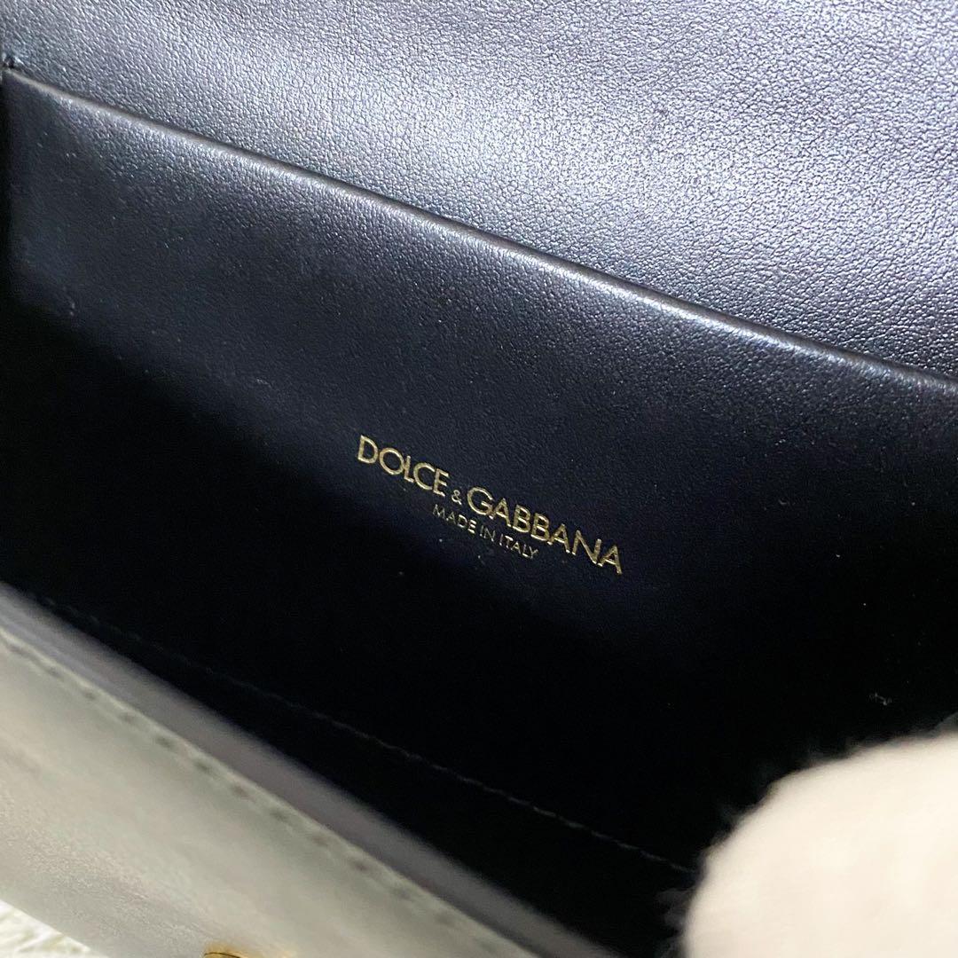 希少【極美品】ドルチェ&ガッバーナ ディヴォーション ボディバッグ ブラック
