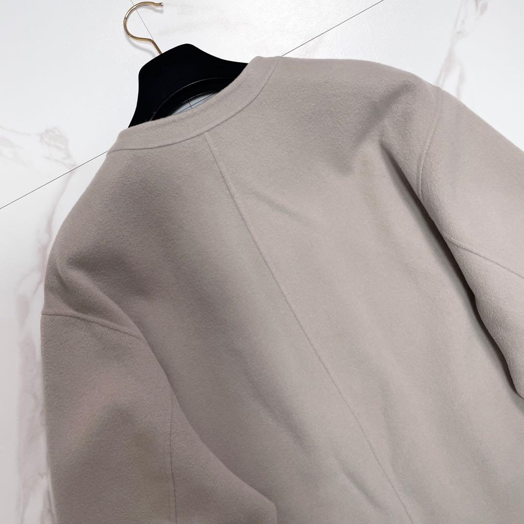 近年✨SLOBE IENA ダブルフェイスウールショートコクーンコート