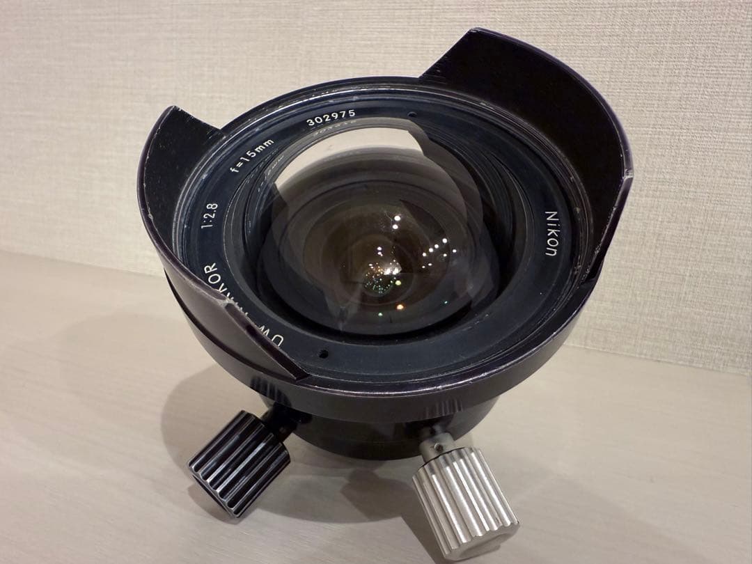NIKON UW-NIKKOR 15mm f/2.8 レンズ 専用ファインダー付