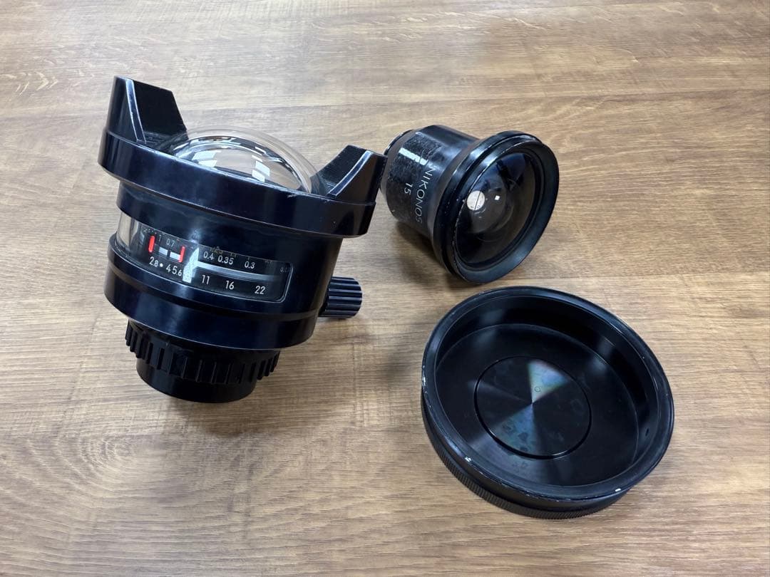 NIKON UW-NIKKOR 15mm f/2.8 レンズ 専用ファインダー付