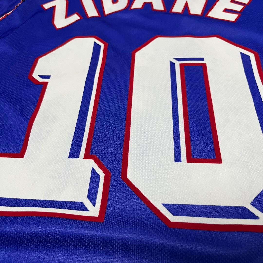 1998 フランス代表　ジダン　ホームユニフォー　BNWT