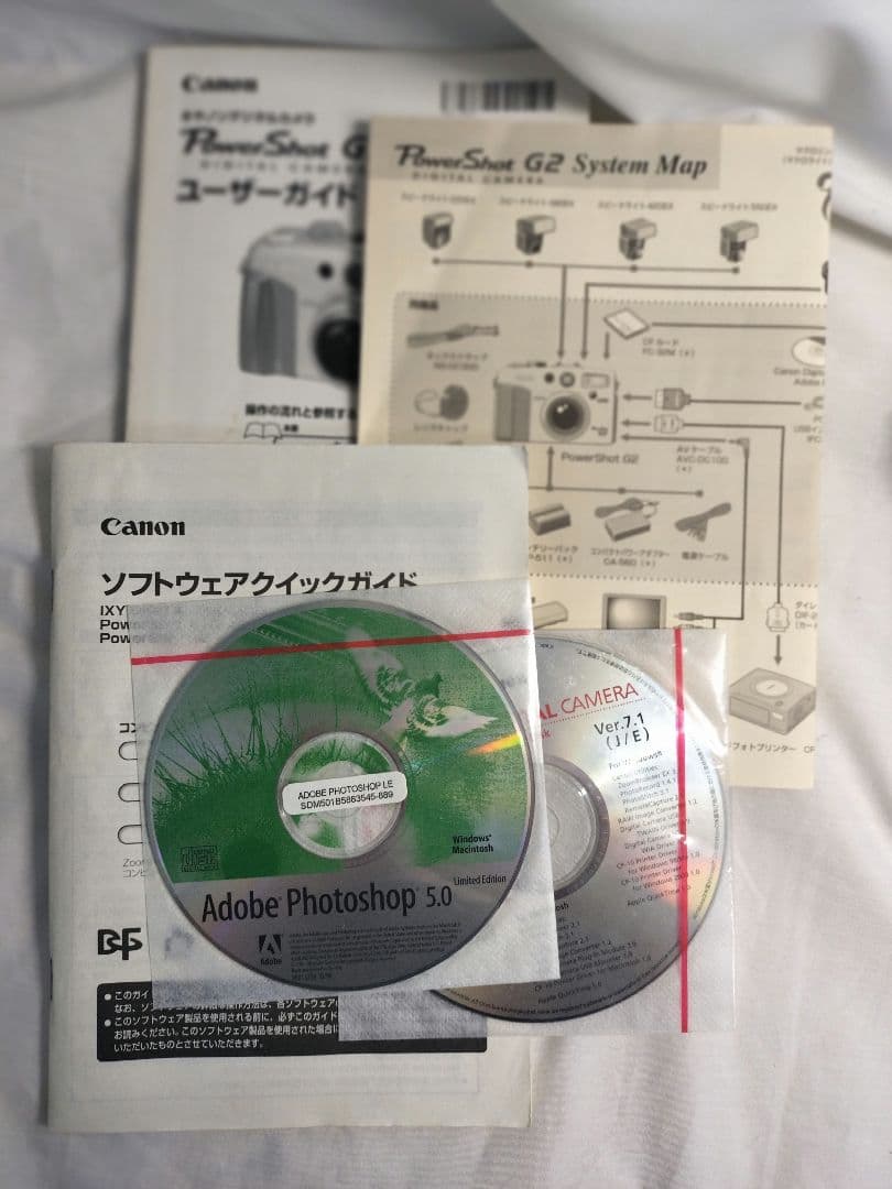 デジタルカメラ canon power shot G2
