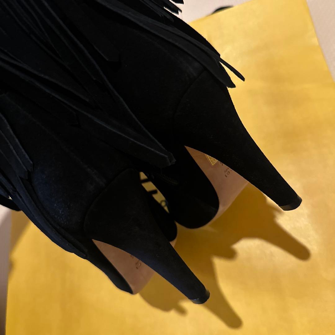 GUCCI グッチ　フリンジブーツ　35.5