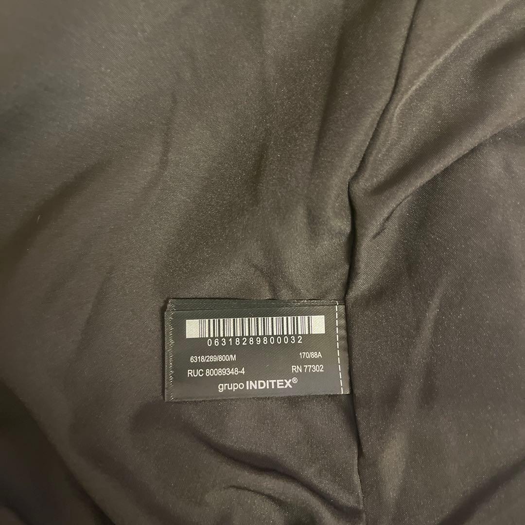 ZARA 今期 チェック柄ジャケット シャギーコート M