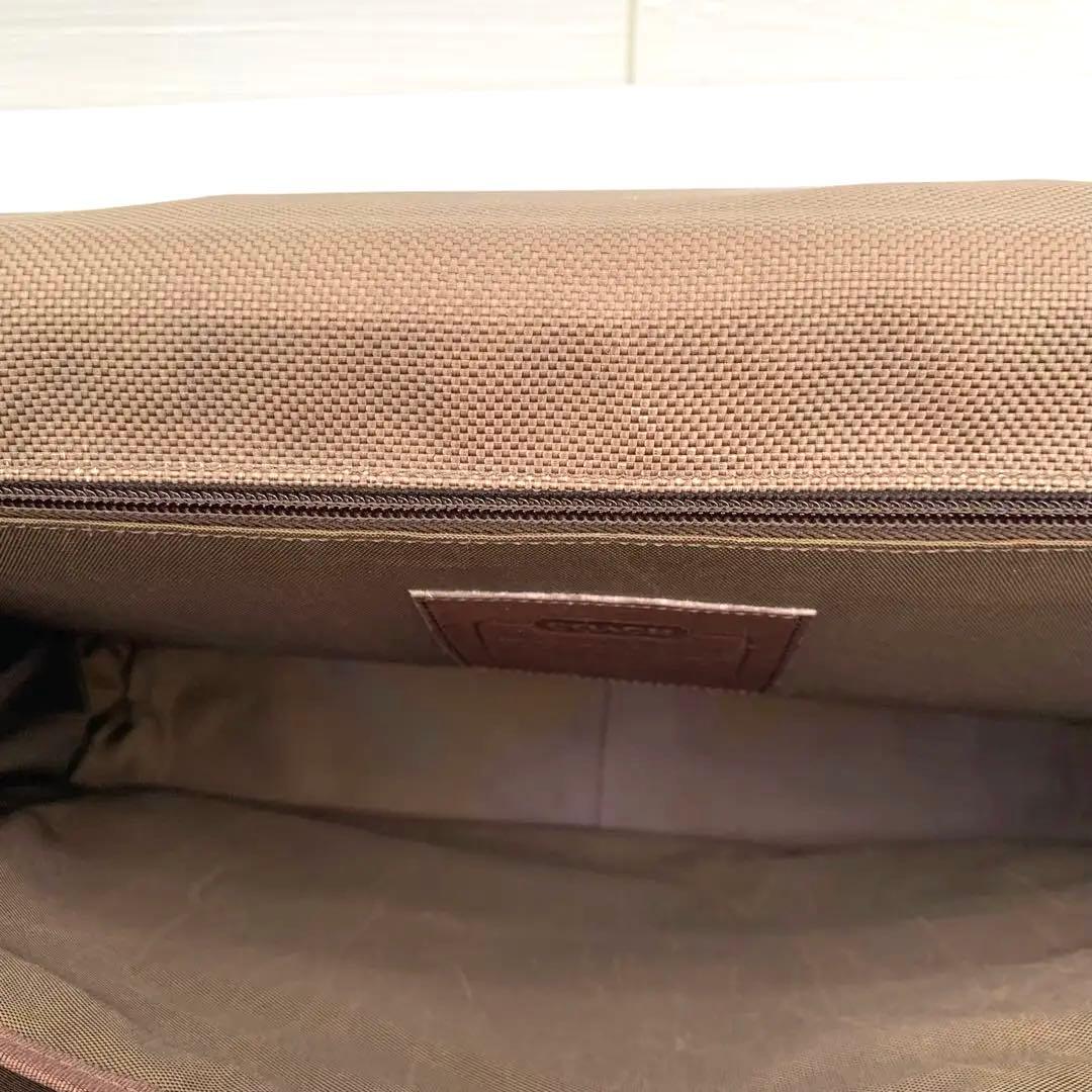 COACHオールドコーチ レザー 2way ビジネスバッグ 0546 ブラウン