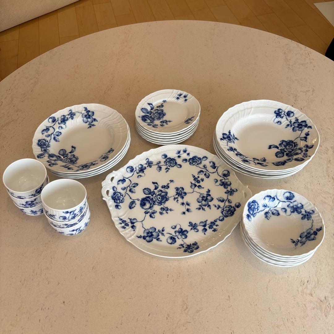 新品　美品　リチャードジノリ　ローズブルー　セット