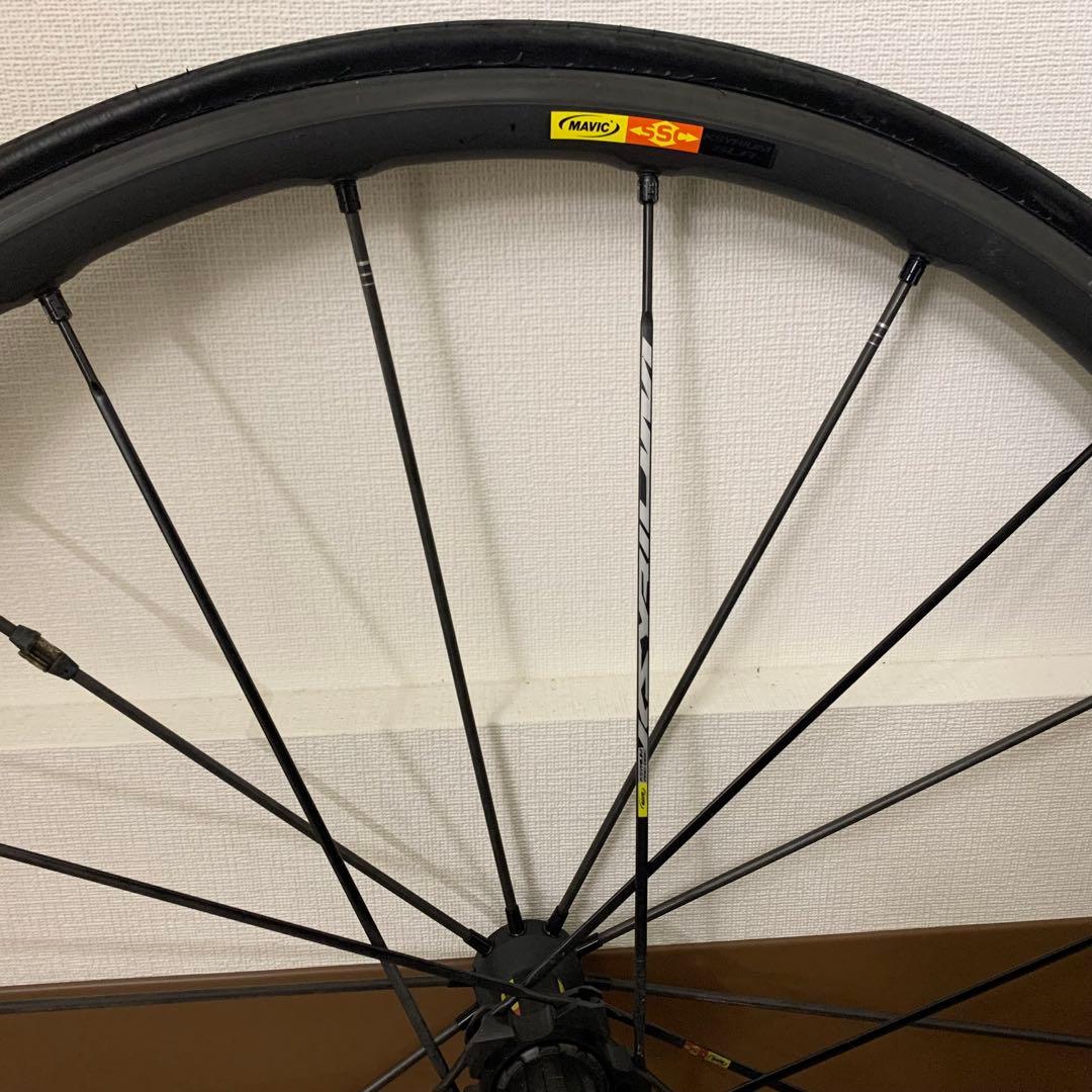 閃*光様 【現状品】MAVIC マヴィック 自転車 ホイール バック付き ロード