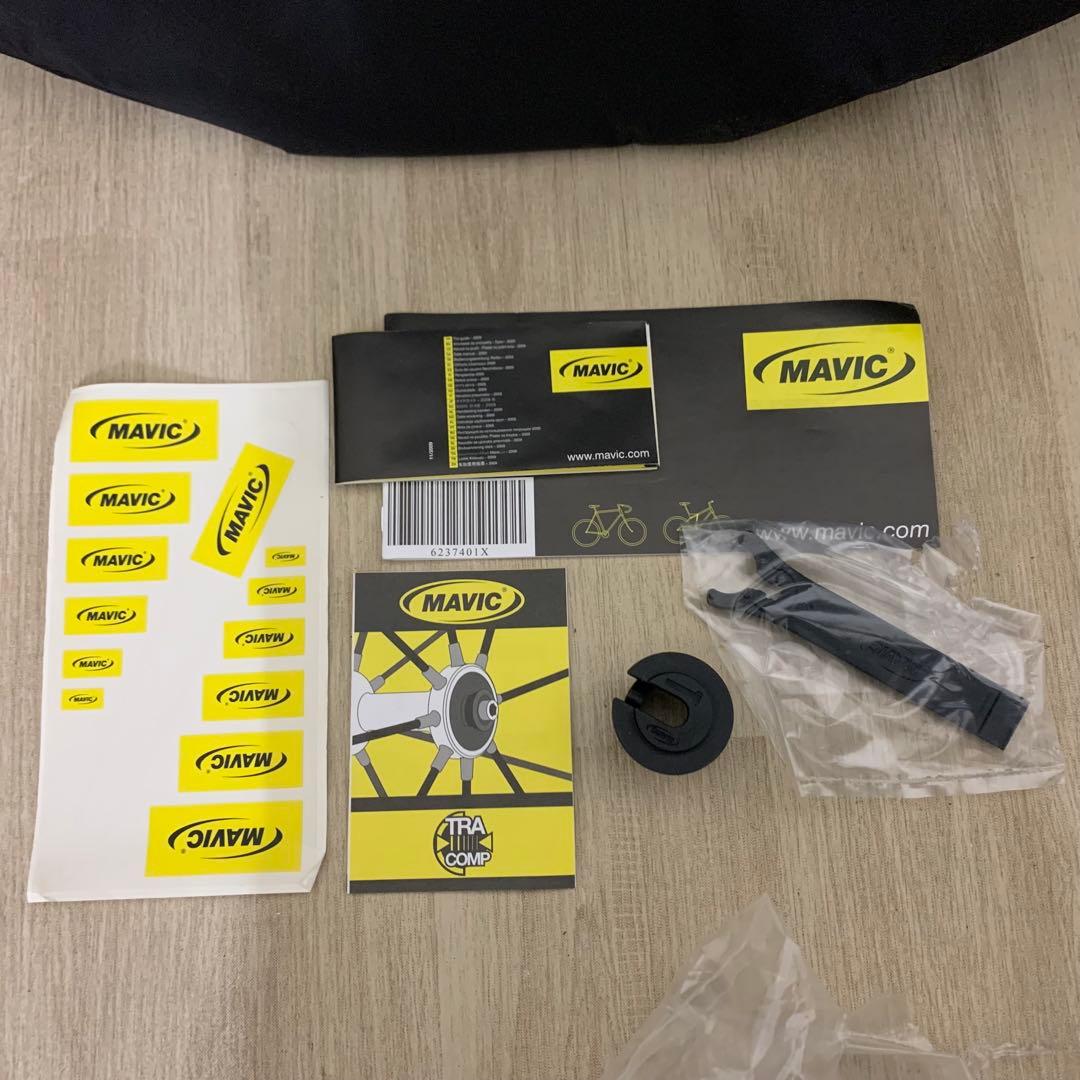 閃*光様 【現状品】MAVIC マヴィック 自転車 ホイール バック付き ロード