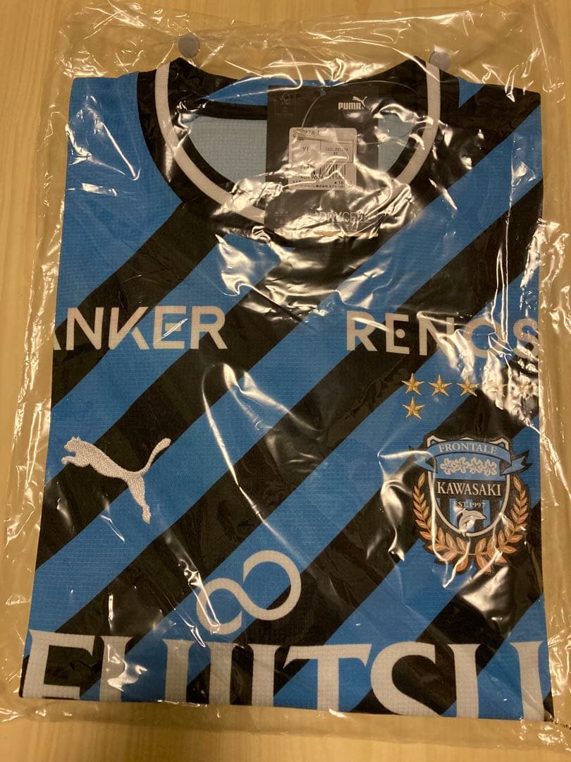 【タグ付き】川崎フロンターレ 2023 レギュラー1stユニフォーム XLサイズ