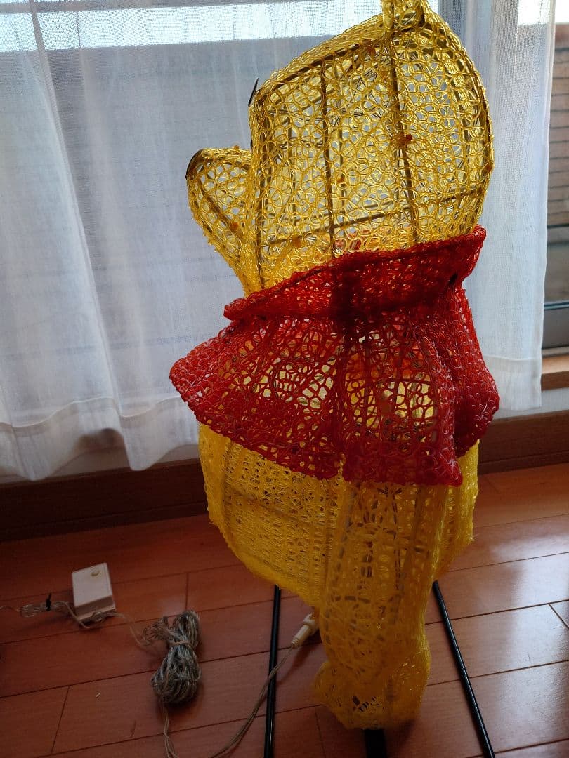 LED 3Dモチーフライト　プーさん　大