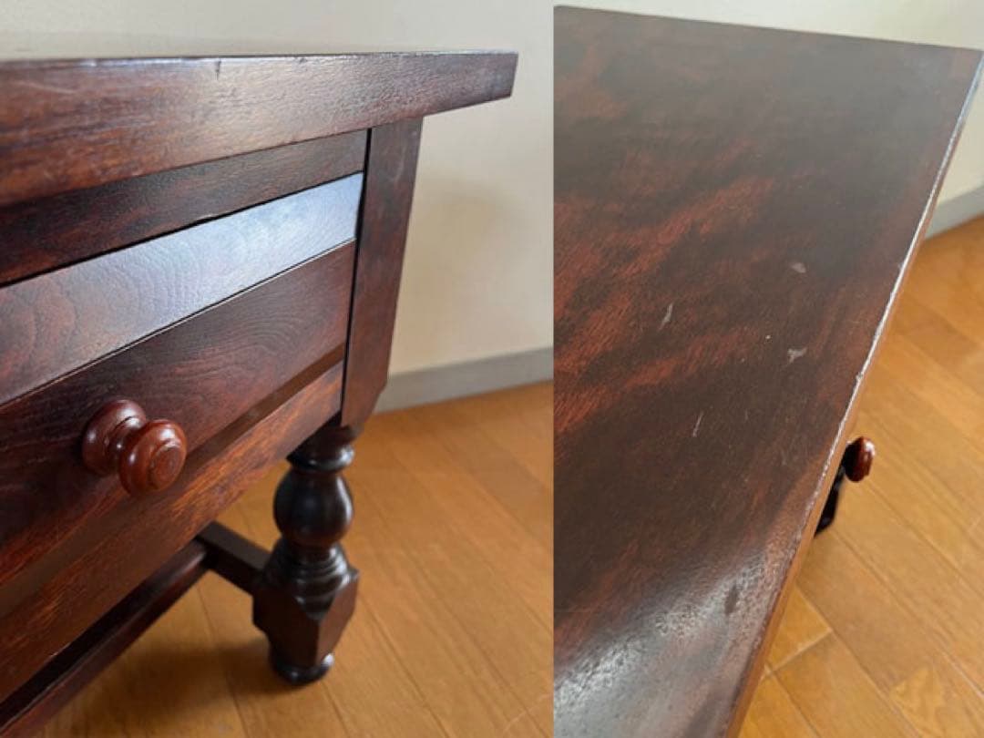 松本民芸家具　ナイトテーブル　14.8万　工芸　アンティーク　ヴィンテージ　民藝