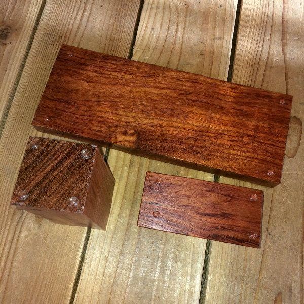 稀少 杢*祭り屋木材*高級 銘木アフリカンローズ無垢材*机上デスク3点セット