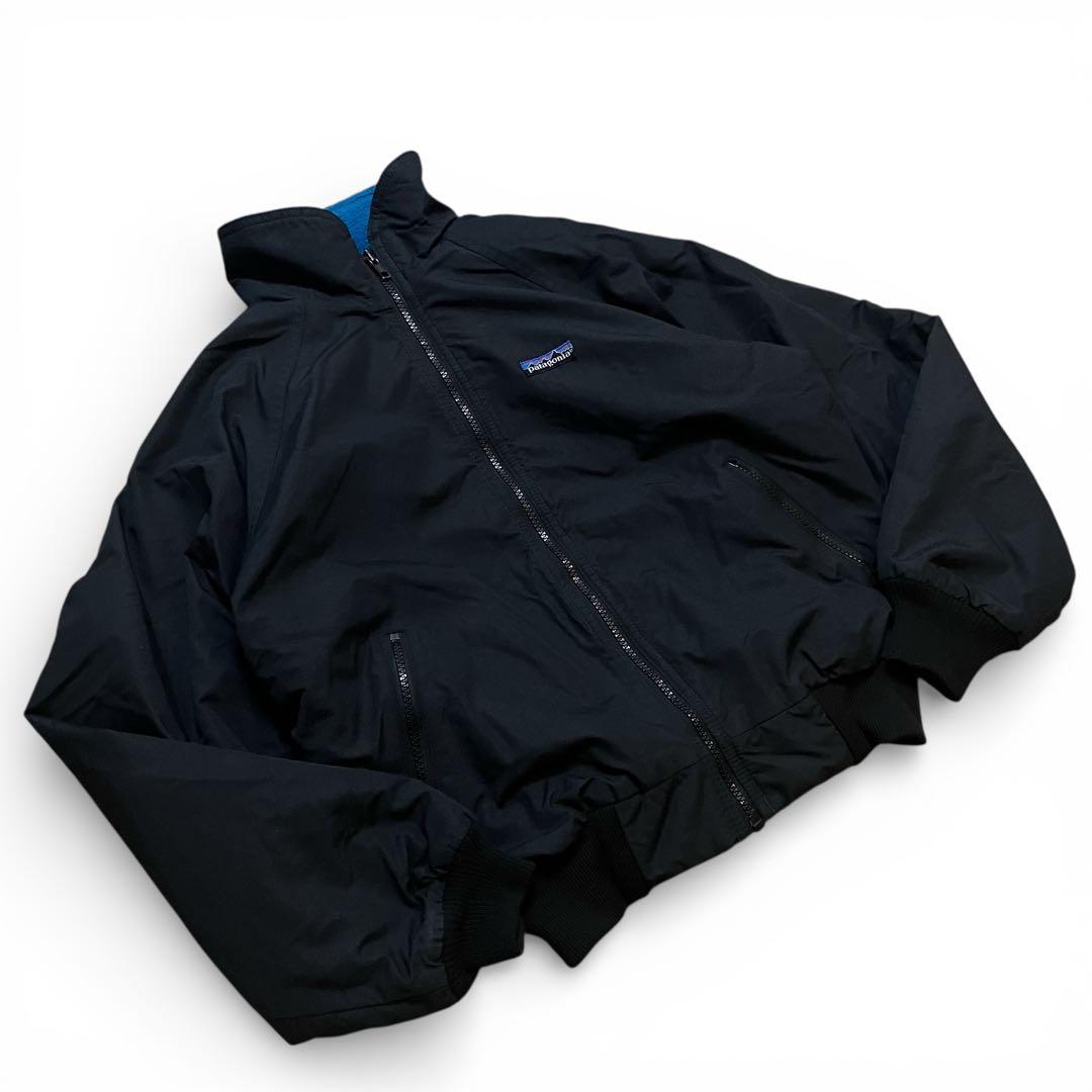 Patagonia シェルドシンチラ USA製 ナイロンジャケット 三角タグ 黒
