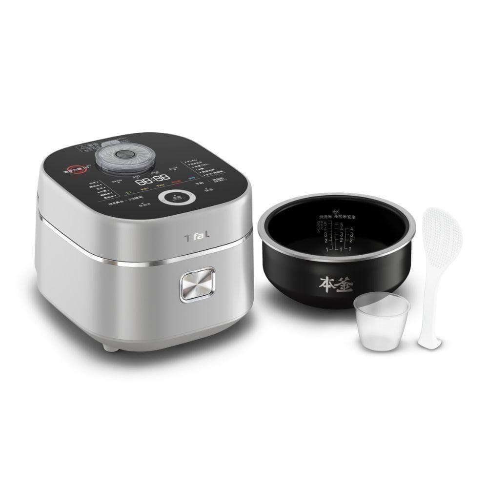 ソ*ヤ様 【新品】T-fal ザ・ライス 遠赤外線3DIH炊飯器 5.5合 シル