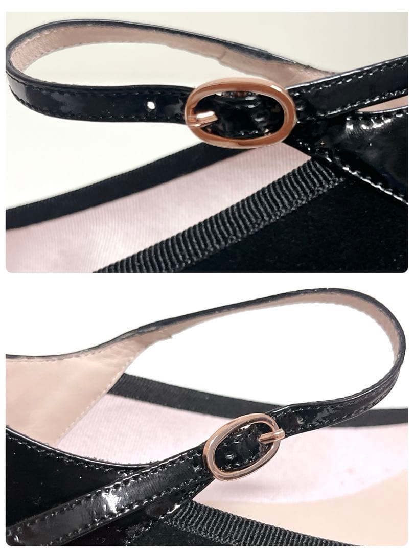 美品✨レペット クレメンス バレエシューズ ブラック 大きいサイズ40