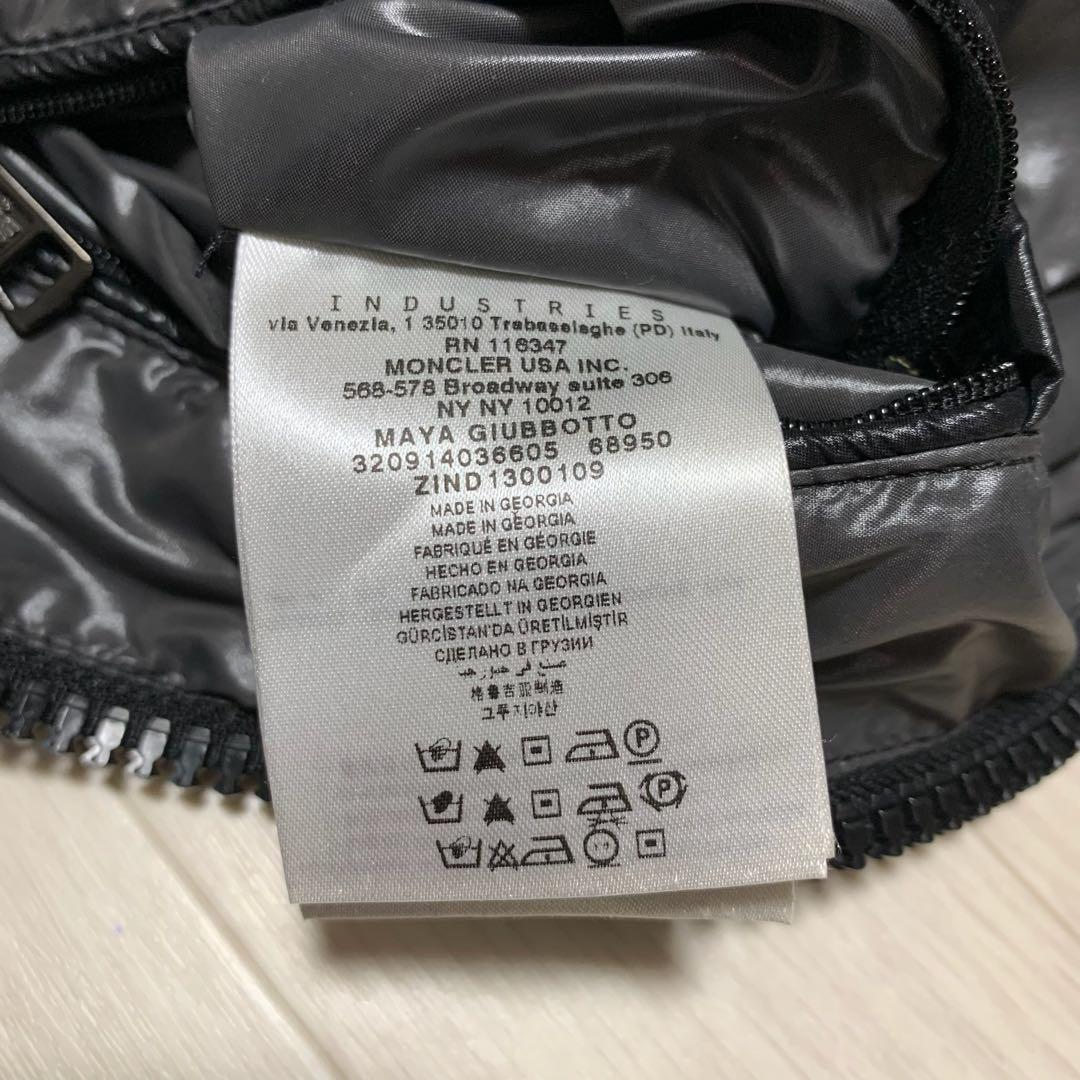 希少サイズ3★ モンクレール　MAYA マヤ　ブラック　黒　正規品　5D181