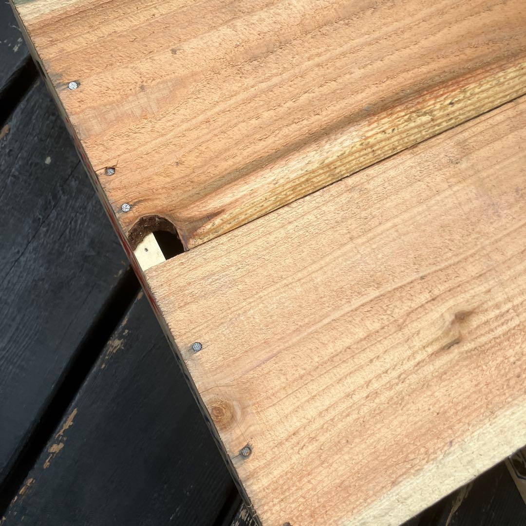 7個まとめ　魚　トロ箱　レトロ　木製箱　魚箱 魚屋 魚河岸 市場 木製　道具箱