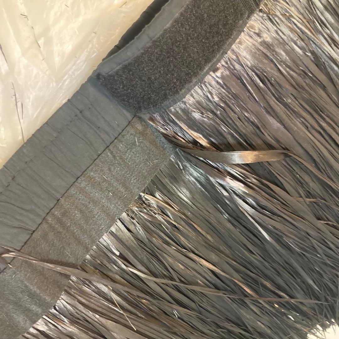 タヒチアンダンスオテアイイ&モレスカート。黒ブラック、2点セットほぼ未使用