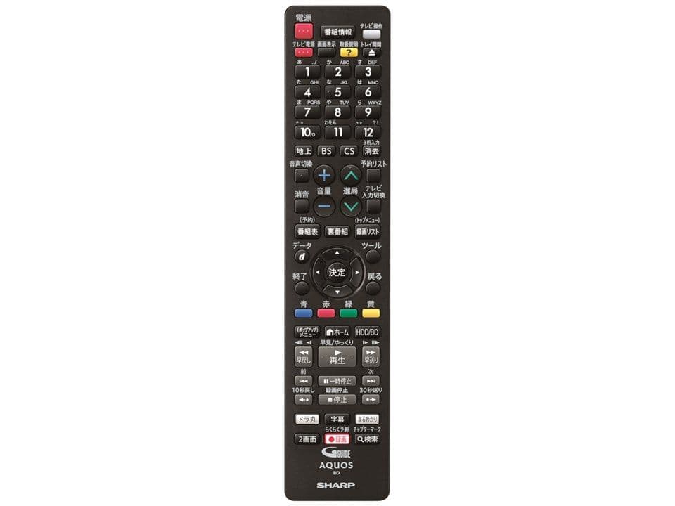 【中古美品】2B-C20DT1 シャープ ブルーレイレコーダー 2021年製