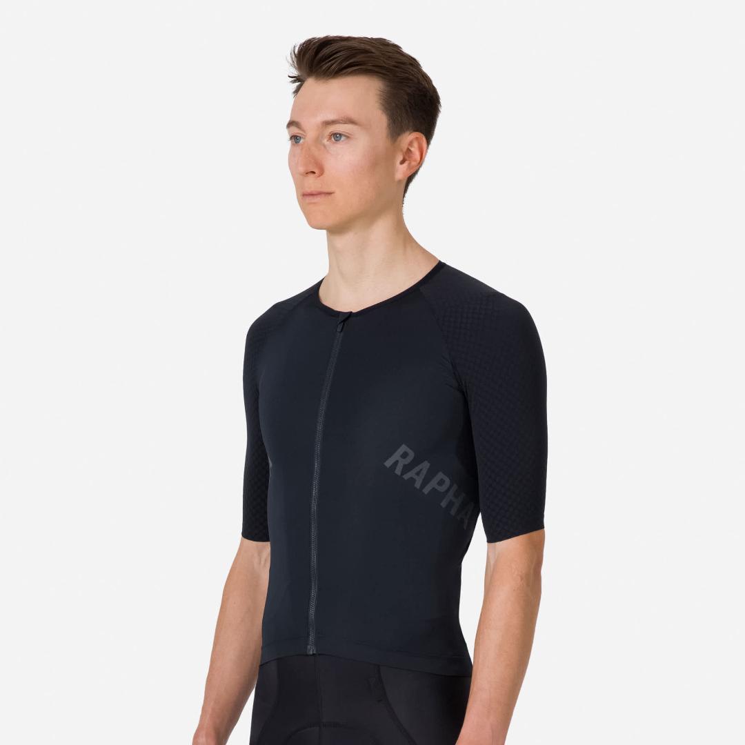 Rapha メンズ プロチーム エアロジャージ Lサイズ ブラック
