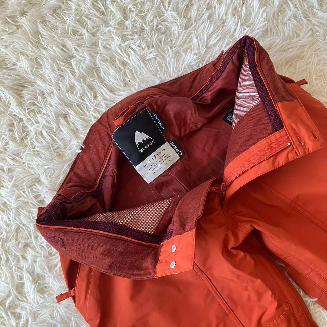 #7L✨BURTON✨ゴアテックス✨スノボウェア パンツ メンズM オレンジ