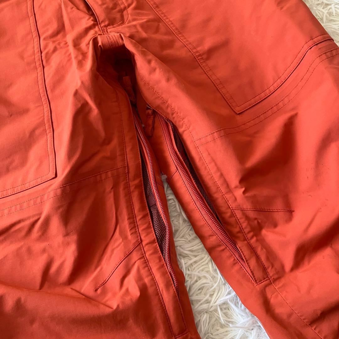 #7L✨BURTON✨ゴアテックス✨スノボウェア パンツ メンズM オレンジ