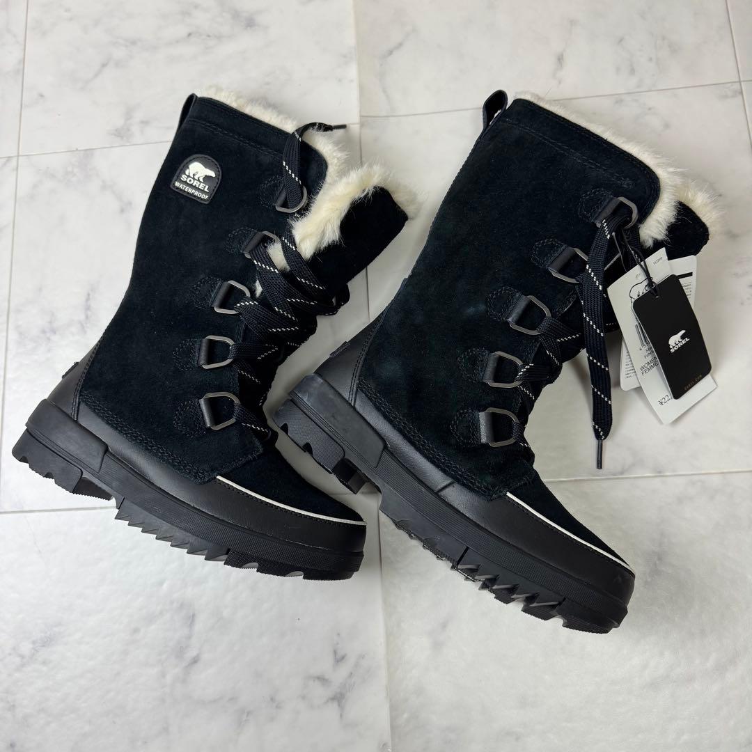 【未使用タグ付き】 SOREL ブーツ ティボリIVトール NL3426 黒
