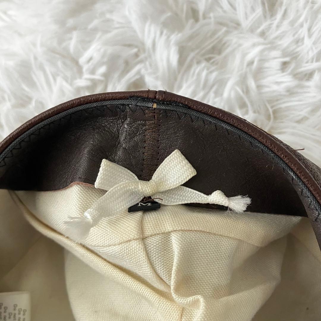 Mr.FATMAN ミスターファットマン レザーキャップ キャスケット 日本製