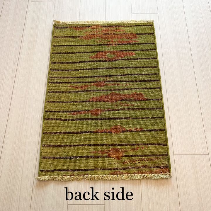 【新品未使用】パキスタン産 ギャッベ　絨毯　ペルシャ