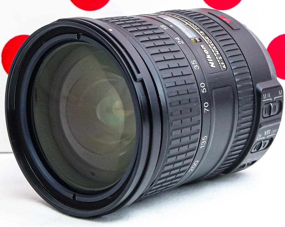 Nikon AF-S 18-200mm VR♡手振れ補正付♡高倍率ズームレンズ